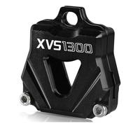 Lilanka Custodia per chiavi in alluminio Per MT-03 FZ1 XVS1300 FZ6 TDM850 TDM900 VMX1700 XVS650 Moto CNC Tappo Di Copertura Chiave Prodotti Creativi Chiavi Caso Borsette(Black-XVS1300)