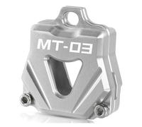 Lilanka Custodia per chiavi in alluminio Per MT01 MT03 MT07 MT09 MT10 Moto CNC Tappo Di Copertura Chiave Prodotti Creativi Chiavi Custodia Shell MT 01 03 07 09 10 Accessori(Sliver-MT03)