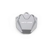 Lilanka Custodia per chiavi in alluminio Per Mt09 Chiave Del Motociclo Borsette Copertura Della Cassa Chiave Anello Portachiavi Guscio Chiave(A Shell Grey)