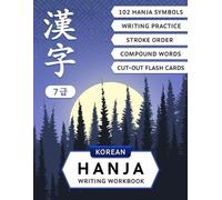 Lilas Lingvo Korean Hanja Writing Workbook (Tascabile)