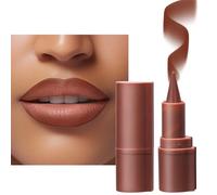 Lilbitty 2 in 1 gradiente e rossetto, contorno preciso con finitura a lunga durata, non sbavatura, sei tonalità universali, incluso tè al latte