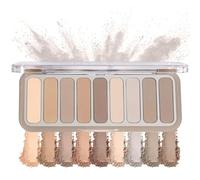Lilbitty Palette di ombretti con 9 popolari sfumature di colore, altamente pigmentato e impermeabile, ideale per tutte le occasioni