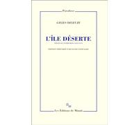 L'île déserte et autres textes.: Textes et entretiens 1953-1974