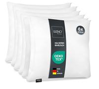 LILENO HOME Cuscino in microfibra, 45 x 45 cm, lavabile fino a 95 gradi, con chiusura lampo, cuscino 45 x 45 cm, come imbottitura per cuscino per letto o come cuscino decorativo, cuscino per divano e