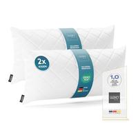 LILENO HOME Set di 2 imbottiture per cuscino 40 x 80 cm - Cuscino interno lavabile a 95°C adatto per persone allergiche - Imbottitura in poliestere per cuscini da divano, poltrona, sedie e poggiatesta