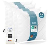 LILENO HOME - Set di 4 imbottiture per cuscini, 30 x 30 cm, cuscini interni lavabili a 95 °C, adatti per persone allergiche, in poliestere, utilizzabili per cuscini da divano, cuscini da cocktail e