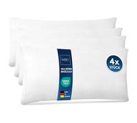 LILENO HOME Set di 4 riempimento cuscino 40x80 cm - Cuscino interno lavabile a 40°C adatto per allergici - Cuscino in poliestere come cuscino per divano, cuscino per la testa