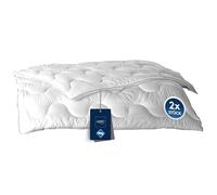LILENO HOME - Trapunta da 135 x 200 cm, set da 2 pezzi, per tutto l'anno, estiva, invernale, resistente alla cottura fino a 95 °C, adatta per tutte le stagioni per chi soffre di allergie