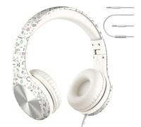 Lilgadgets Connect+Pro Cuffie per ragazze per la scuola - Progettate pensando al comfort dei bambini, Cuffie over-ear pieghevoli con microfono in linea. Cuffie per la scuola, Unicorni magici