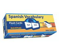 Liliane Arnet Spanish Vocabulary 1000 Flash Cards (Cards)