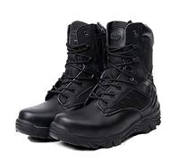 LiliChan Uomo Tactical Boots Delta zip laterale scarpe Militare Lavoro 8 pollici Army
