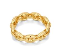 LILIE&WHITE Bracciale in Oro Giallo per Donna, Antiallergico e Resistente allo Sbiadimento, Elegante, Impermeabile, Regalo per Compleanni e Anniversari