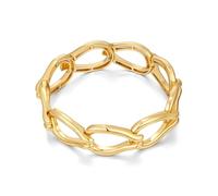 LILIE&WHITE Bracciale in Oro Giallo per Donna, Elegante e Resistente allo Sbiadimento, Antiallergico, Accessorio alla Moda, Regalo per Compleanni e Anniversari