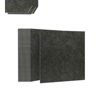 LILIIN 54 piastrelle per pavimenti in PVC, autoadesive, effetto cemento, per pavimenti in vinile, 30 cm x 30 cm, per piastrelle, per camera da letto, cucina, tipo H, 5,02 m²