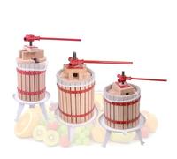 LILIIN Spremiagrumi per frutta in legno di faggio, spremiagrumi, spremiagrumi, spremiagrumi, tritatutto con panno pressato, manipolazione (30 l, spremiagrumi)