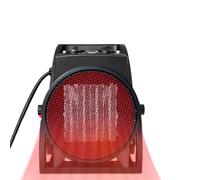 LILIIN Termoventilatore in ceramica da 3000 W, con protezione da surriscaldamento, riscaldatore elettrico per cantieri, officina, garage e appartamento, risparmio energetico, con 2 livelli di