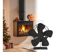LILIIN Ventilatore per camino, a 5 pale, senza corrente, per camino, a 60 gradi, tipo C