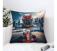 LILIlaobiao Ferrarii Racing Federe Cuscini Divano 50x50cm, Formulaone Copricuscini Fodera Cuscino Decorativi Soggiorno Camera Da Letto Accessori