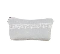 Lilinzhi Astuccio in tela con stampa floreale, grande capacità, per la scuola, per studenti, spaziosa custodia per riporre oggetti, D, Bellezza di massa