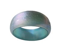 Lilinzhi Braccialetti in resina da donna, alla moda, larghi, rotondi, alla moda, regalo per donne e ragazze, Misura unica, come descritto