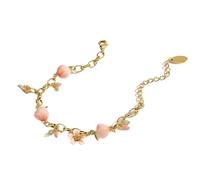 Lilinzhi Charm alla moda a forma di pesca, che simboleggia la dolcezza e adatto per donne giovani e appassionati di moda da indossare tutti i giorni