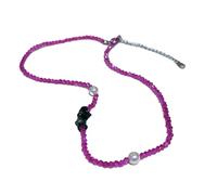 Lilinzhi Collana di perline alla moda girocollo alla moda accessori moda perline per donne moda, Misura unica, come descritto, come descritto