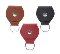 Lilinzhi Custodia morbida per plettro per chitarra, contenitore portatile con texture in poliuretano