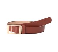 Lilinzhi Elegante Fibbia Dorata Cintura Regolabile Sottile Cinturino In Pelle Sintetica Cintura Per Abiti Premium Cinture Regolabile Per La Vita Delle Donne, A, Taglia unica