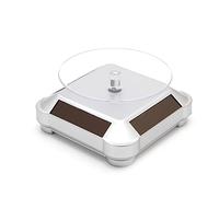 Lilinzhi Espositore rotante Stand Giradischi Vetrina 360 Supporto per giradischi Supporto Solare Gioielli Fotografia Mostra Prodotto Multicolore Sacchetto di Immagazzinaggio Gioielli, Misura unica