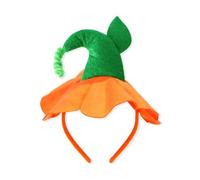 Lilinzhi Moda zucca copricapo styling copricapo Cosplay Decoraiton per feste di Halloween e feste in costume accessorio cappello zucca