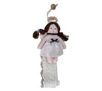 Lilinzhi Salvaspazio Clip per capelli Espositore Salvaspazio Montaggio a Parete Accessorio Appeso Strisce con Giocattolo Floreale Espositore Accessori Donna, Misura unica, come descritto