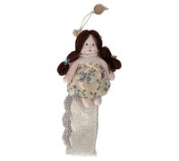 Lilinzhi Salvaspazio Clip per capelli Espositore Salvaspazio Montaggio a Parete Accessorio Appeso Strisce con Giocattolo Floreale Espositore Accessori Donna, Misura unica, come descritto