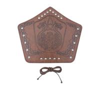 Lilinzhi Tradizionali Protezioni Braccio Regolabile Maniche Del Braccio Guanti Storici Per Le Donne Uomini Unisex Costume Bracciali Bracciali, Caffè Drago VK023, Taglia unica