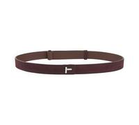 Lilinzhi Versatiles Cintura da donna in pelle scamosciata con lunghezza regolabile comoda cintura elasticizzata per uso casual e attivo da donna regolabile, Fucsia, Taglia unica