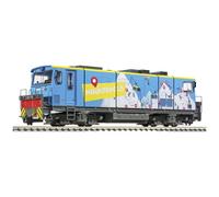 Liliput L142111 H0e locomotiva diesel D16 MOUNTOPOLI inverno della ferrovia