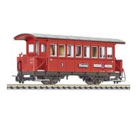 Liliput l344360 vagone passeggeri h0e bi comune di uderns della zillertalbahn