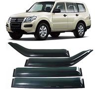 LiLiQi Deflettori d'Aria Antiturbo per Mitsubishi Montero Pajero V73 V75 V93 V97, Deflettori d’Aria Antipioggia Antiturbo Aerodinamici