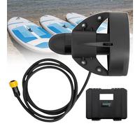 lilishangmao Motore Elettrico per Spinta A Pinna per SUP, per SUP Surf Kayak, Propulsore per Tavola da Surf, con Telecomando, per Avanzamento O Arresto, 3-5 km/H, Autonomia Massima 2 Ore 288W