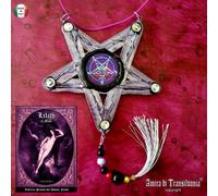 lilith amuleto sigillo talismano pentagramma pendente pentacolo gioiello gotico