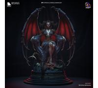 Lilith Diablo IV modello stampato in resina 3D Figurino da assemblare FAN ART