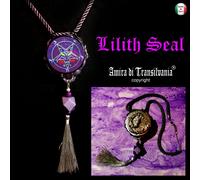 lilith gioiello pendente gotico dark punk talismano sigillo rituale magia nera
