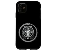 Lilith Pentagram Snake Satanic Gothic Halloween Day Of Dead Custodia per iPhone 11