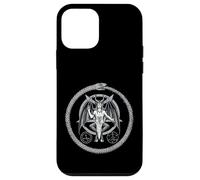 Lilith Pentagram Snake Satanic Gothic Halloween Day Of Dead Custodia per iPhone 12 mini