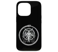 Lilith Pentagram Snake Satanic Gothic Halloween Day Of Dead Custodia per iPhone 13 Pro
