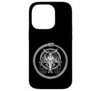 Lilith Pentagram Snake Satanic Gothic Halloween Day Of Dead Custodia per iPhone 14 Pro