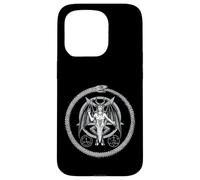 Lilith Pentagram Snake Satanic Gothic Halloween Day Of Dead Custodia per iPhone 15 Pro