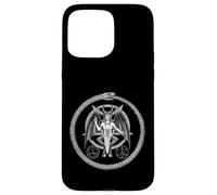 Lilith Pentagram Snake Satanic Gothic Halloween Day Of Dead Custodia per iPhone 15 Pro Max