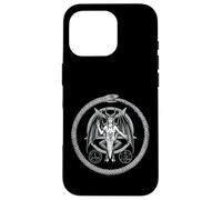 Lilith Pentagram Snake Satanic Gothic Halloween Day Of Dead Custodia per iPhone 16 Pro