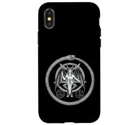 Lilith Pentagram Snake Satanic Gothic Halloween Day Of Dead Custodia per iPhone X/XS