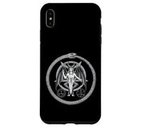 Lilith Pentagram Snake Satanic Gothic Halloween Day Of Dead Custodia per iPhone XS Max